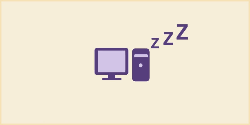 sleepy computer