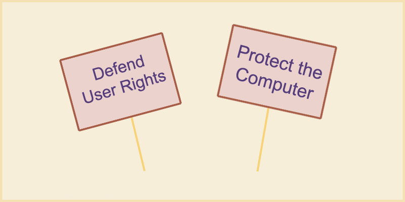 Picket signs